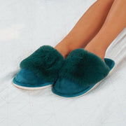 Annabel Trends - Slipper - Cosy Luxe - Emerald