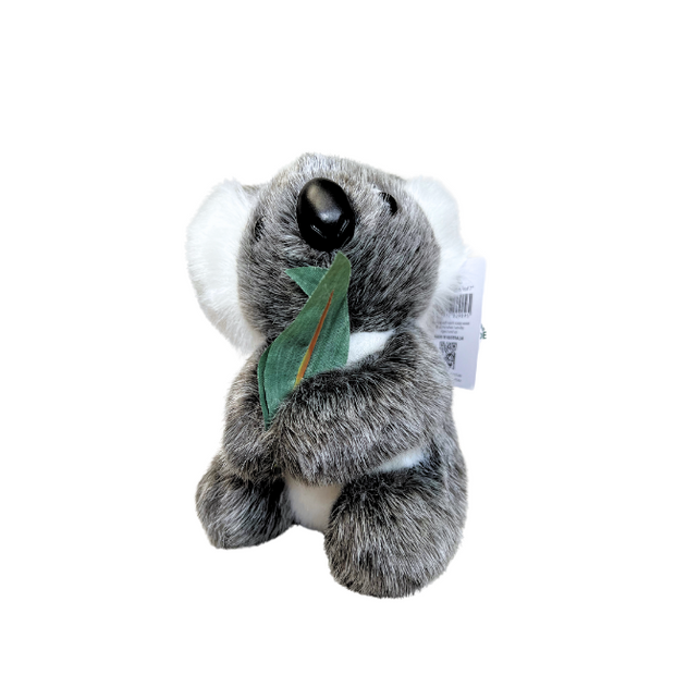 Korimco - Aussie Bush Toys - Koala with Leaf 17cm
