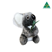 Korimco - Aussie Bush Toys - Koala with Leaf 17cm