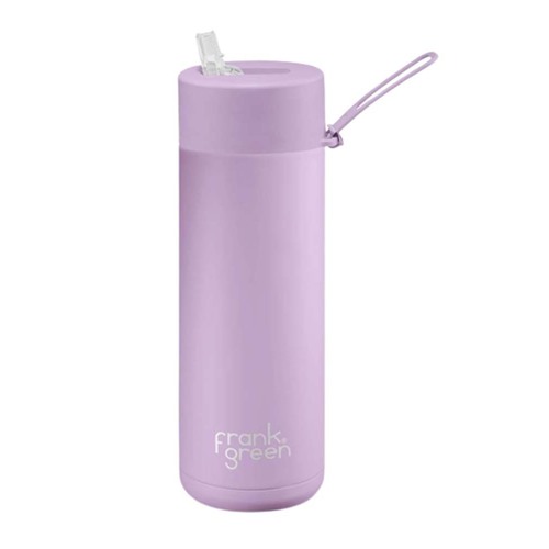 Frank Green - Ceramic Reusable With Straw Lid - Lilac Haze 20oz