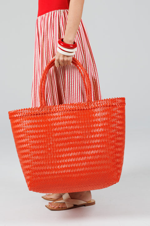 Holiday Collective - Scout Extra Large Basket - Spicy Orange