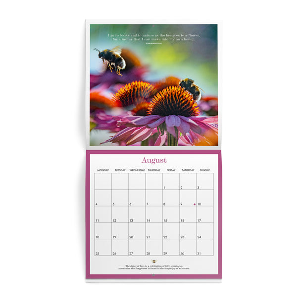 Bee 2025 Wall Calendar