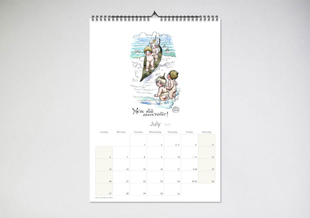 May Gibbs 2025 Wall Calendar