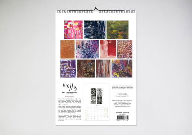 Emily Kame Kngwarreye 2025 Wall Calendar