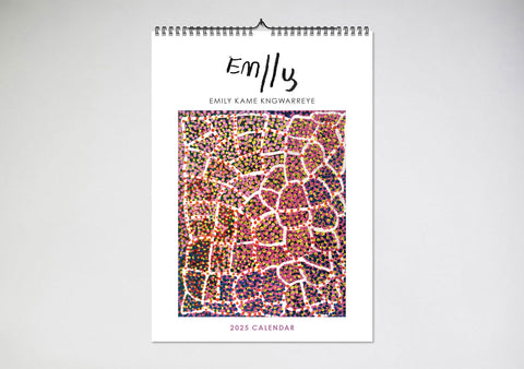 Emily Kame Kngwarreye 2025 Wall Calendar