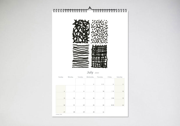 Emily Kame Kngwarreye 2025 Wall Calendar