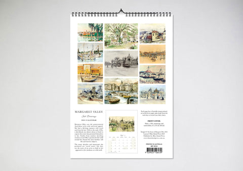 Margaret Olley Inks 2024 Wall Calendar