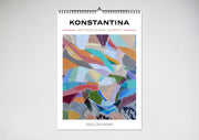 Konstantina 2025 Wall Calendar