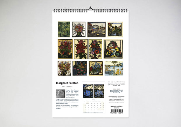 Margaret Preston 2024 Wall Calendar