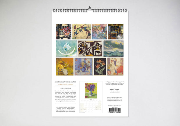 Australian Women in Art 2025 Wall Calendar