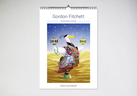 Gordon Fitchett 2024 Wall Calendar