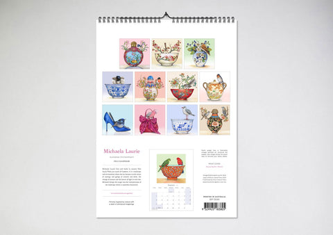 Michaela Laurie 2025 Wall Calendar