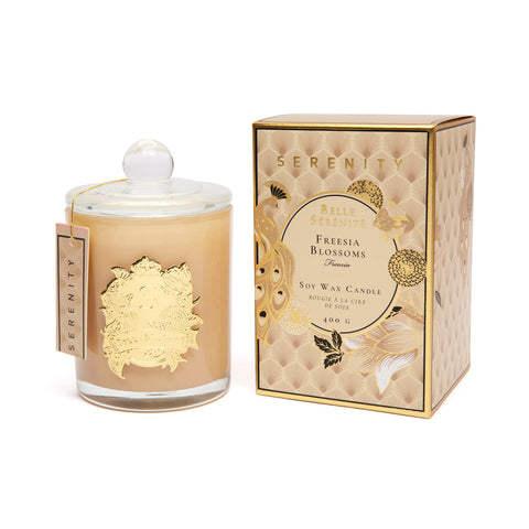Serenity - Belle Serenite - 400g Soy Wax Candle - Freesia Blossoms