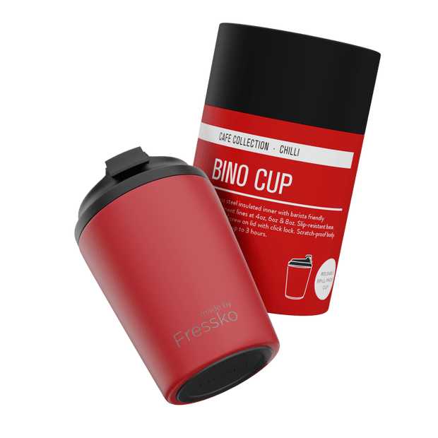 Bino - Reusable Cup - Chilli - 8oz