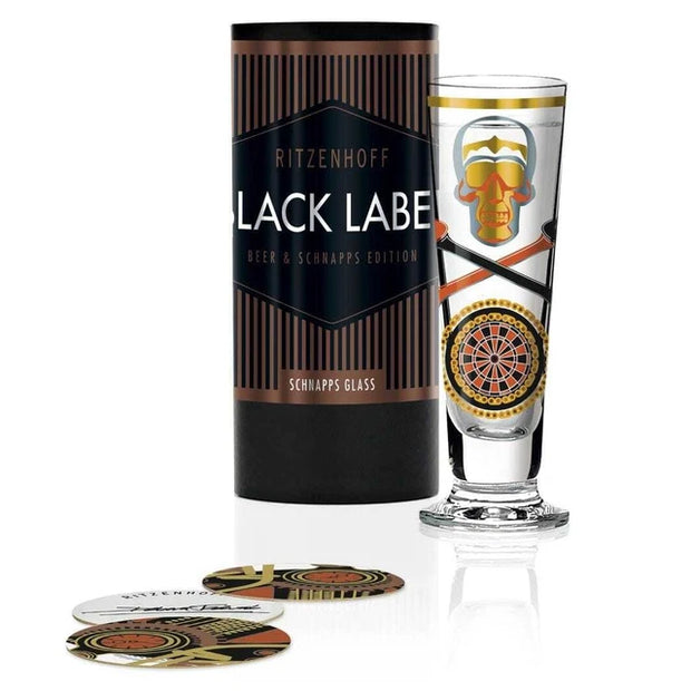 Ritzenhoff - Black Label Schnapps Glass - Skull & Roulette