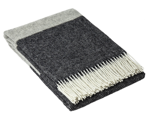 Codu - Brighton NZ Wool Throw Rug - Monochrome