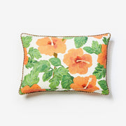 Bonnie & Neil - Hibiscus Coral 60x40cm Cushion
