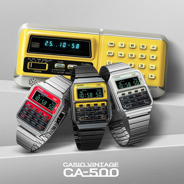 Casio - Vintage Watch - CA-500WE-4B