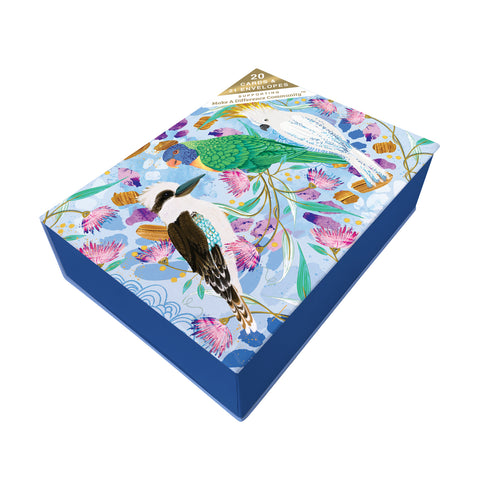 Diesel & Dutch - Australian Birds Greeting Card Box Set