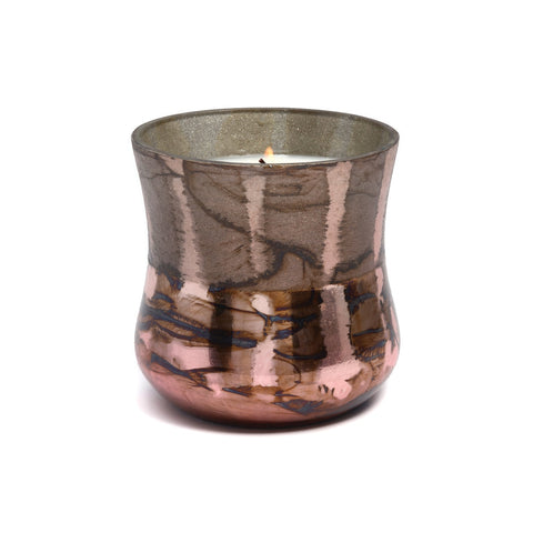 Paddywax - Cypress & Fir Frosted Copper Metallic Glass Candle 9oz