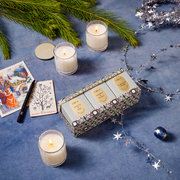 Circa - Christmas 2024 - White Fig & Cedar, Raspberry & Rhubarb, Gingerbread Cookies 3x60g Candles