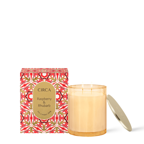 Circa - Christmas 2024 - Raspberry & Rhubarb 350g Candle