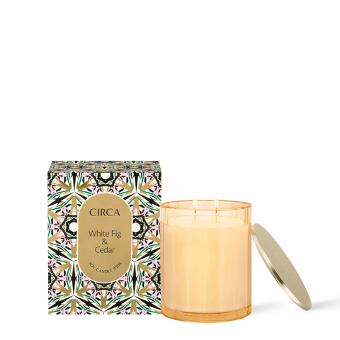 Circa - Christmas 2024 - White Fig & Cedar 350g Candle