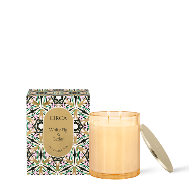 Circa - Christmas 2024 - White Fig & Cedar 350g Candle