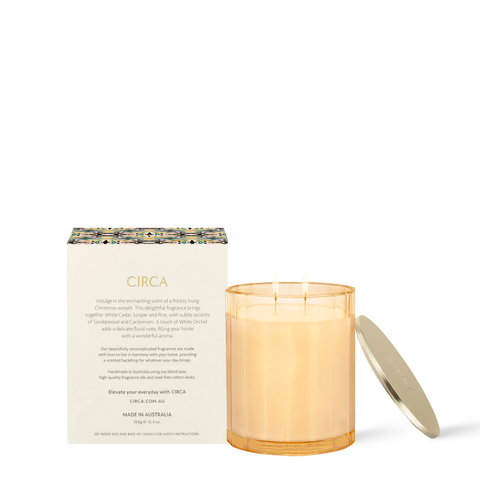 Circa - Christmas 2024 - White Fig & Cedar 350g Candle