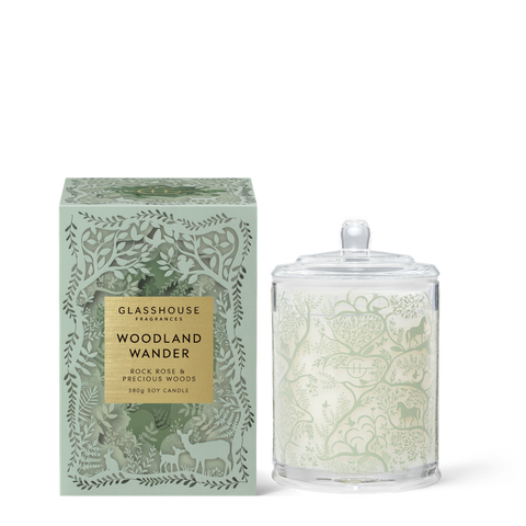 Glasshouse - Woodland Wander 380g Candle