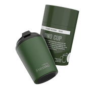 Bino - Ceramic Interior Reusable Cup - 8oz - Khaki