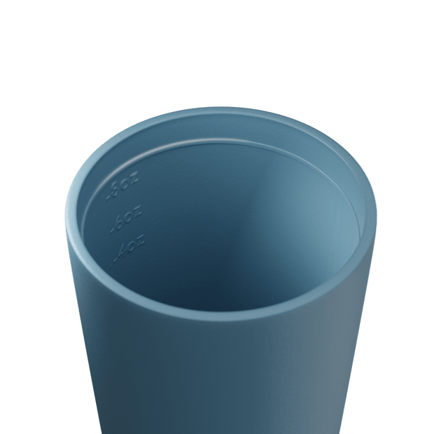 Bino - Ceramic Interior Reusable Cup - 8oz - River
