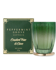 Peppermint Grove - Crushed Pine & Clove Soy Candle 370g