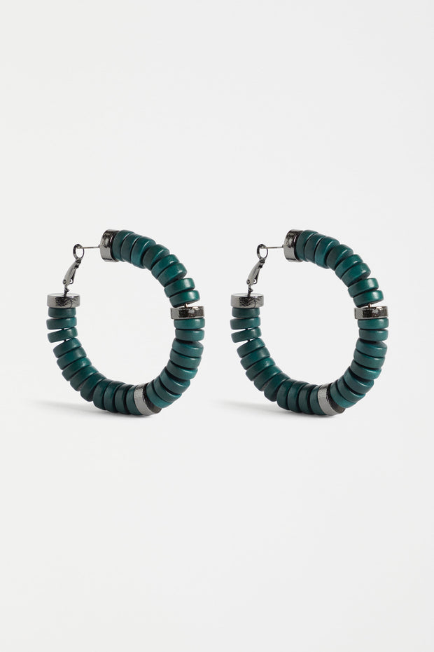 ELK - Nima Hoop Earring Teal