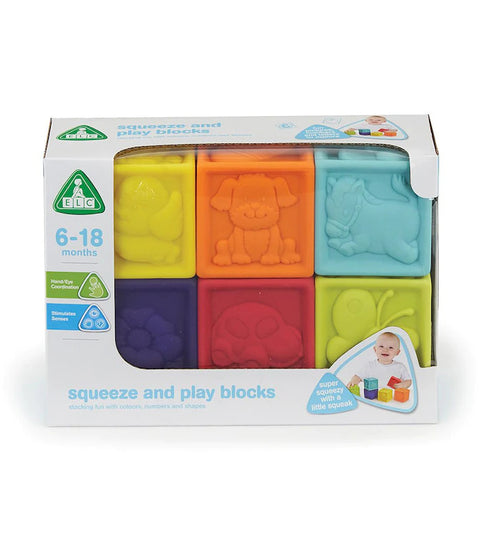 Early Learning Centre - Squeeze and Play Blocks 6 Pack