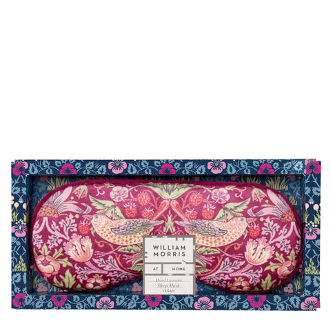 William Morris - Strawberry Thief Lavender Sleep Mask