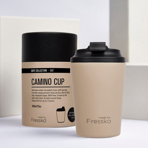 Camino - Reusable Cup - Oat - 12oz