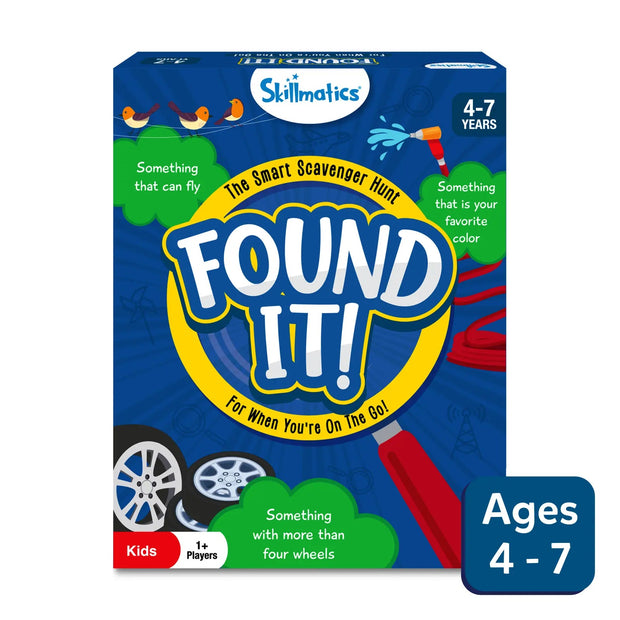 Skillmatics - Found It! Travel Edition Smart Scavenger Hunt (ages 4-7)