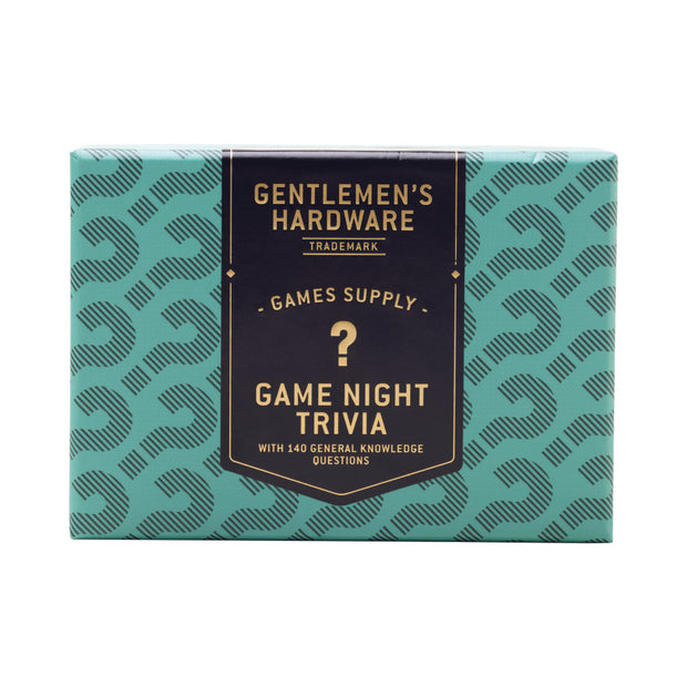 Gentlemen's Hardware - Game Night Trivia