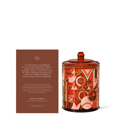 Glasshouse - Christmas 2024 - Gingerbread House 380g Candle