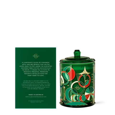 Glasshouse - Christmas 2024 - Under The Mistletoe 380g Candle