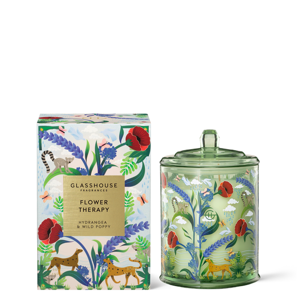 Glasshouse - Summer Refresh - Flower Therapy 380g Candle