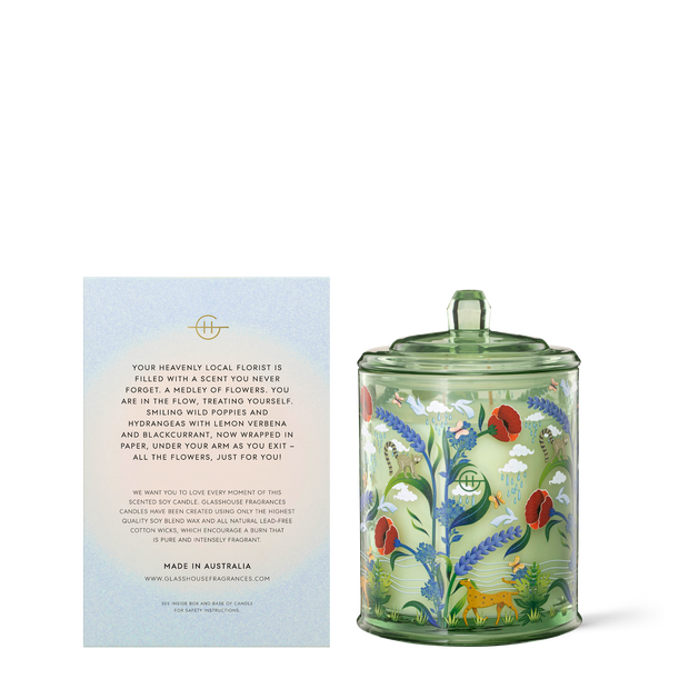 Glasshouse - Summer Refresh - Flower Therapy 380g Candle