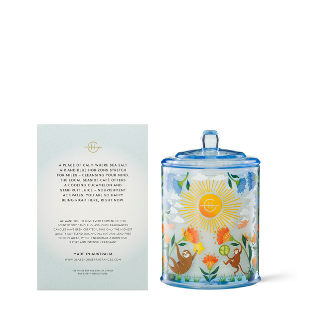 Glasshouse - Summer Refresh - Mocktail Meditation 380g Candle