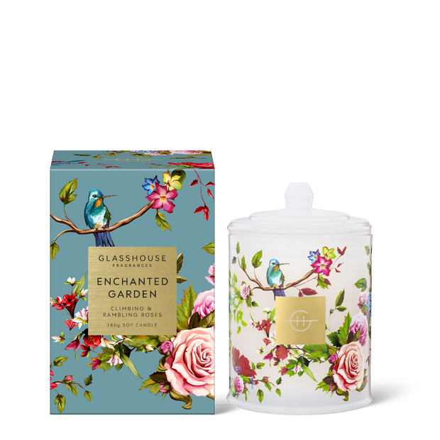 Glasshouse Mother's Day - Enchanted Garden 380g Candle