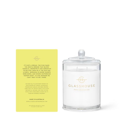 Glasshouse - Sunkissed In Bermuda 380g Candle