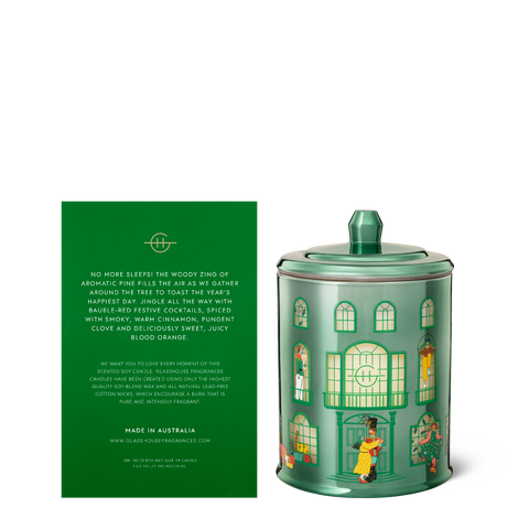 Glasshouse Fragrances - Under The Mistletoe 380g Candle