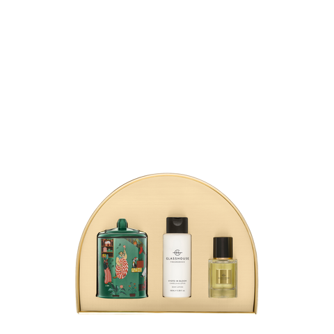 Glasshouse Fragrances - Kyoto In Bloom Christmas Fragrance Trio Gift Set
