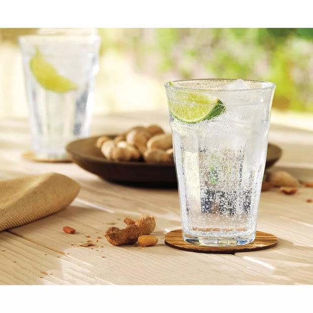 Duralex - Set of 6 Picardie Clear Glass Tumbler - 310 ml