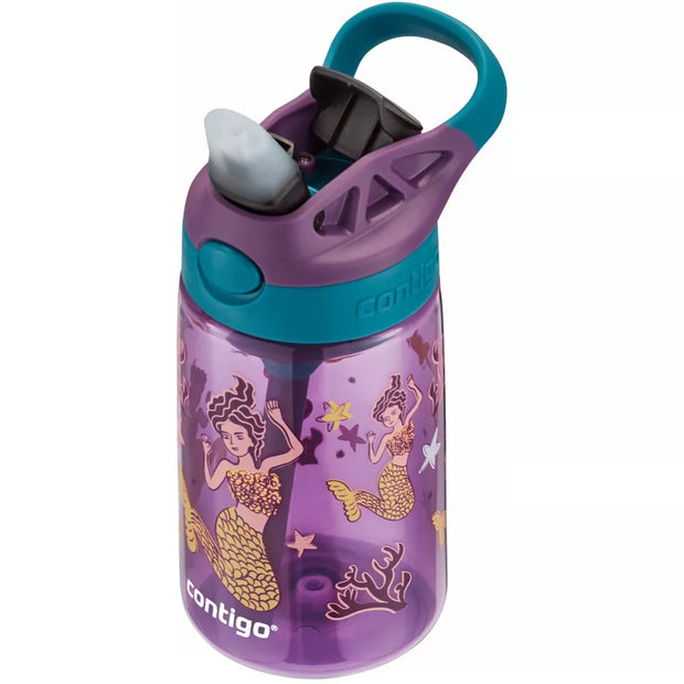 Contigo - Kid's AutoSpout Straw Water Bottle with Easy-Clean Lid - Mermaid